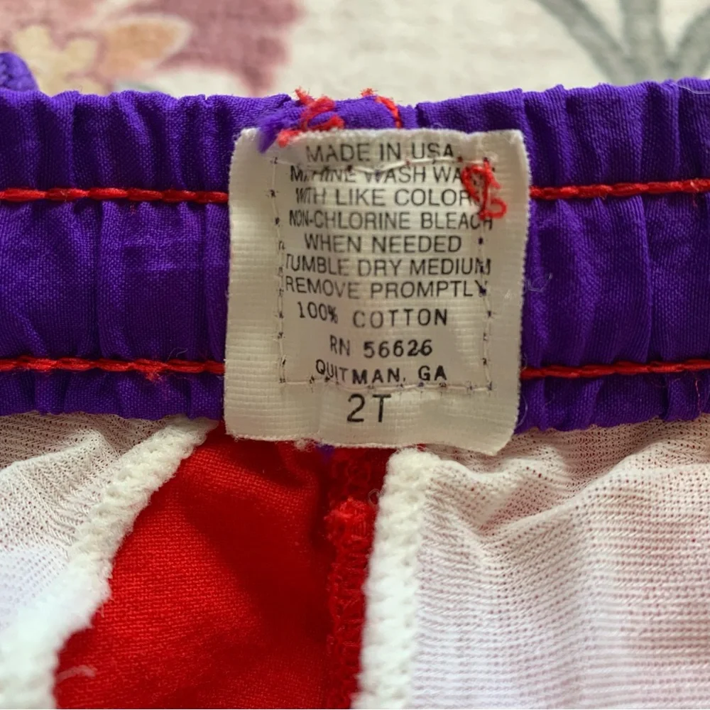 VTG Mickey Mouse Red Kids‎ Swim Shorts